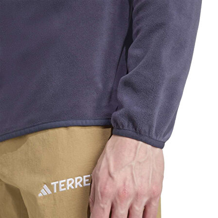 Adidas Erkek Polar Multi Essentials Half Zip Fleece