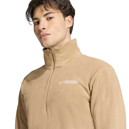 Adidas Erkek Polar Multi Essentials Half Zip Fleece