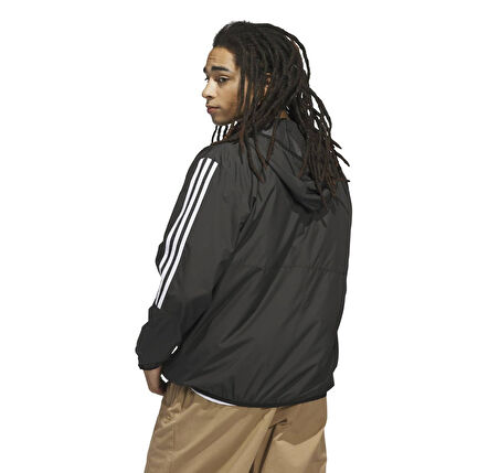 JX0268-E adidas Wındbreaker Erkek Ceket Siyah