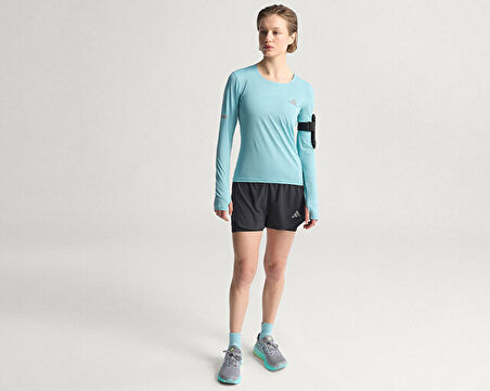adidas Adi365 Co Ls W Kadın Koşu Uzun Kollu Tişört KB9919 Mavi