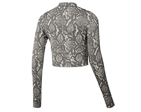 adidas By Stella Mccartney Tpr Ls Crp Kadın Antrenman Crop Üst JM8478 Gri