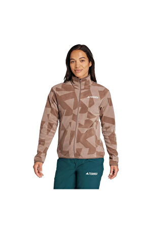 adidas Kadın  Kahverengi  Ceket W MT AOP FZ FL JN0997