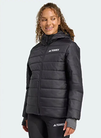 Adidas Terrex Multi Essentials CLIMAWARM Insulated Hooded Kadın Mont