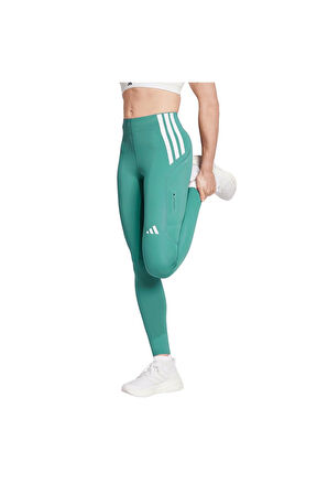 adidas Kadın  Turkuaz  Tayt Adizero 1/1 L W JV7182