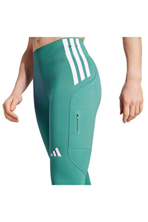 adidas Kadın  Turkuaz  Tayt Adizero 1/1 L W JV7182