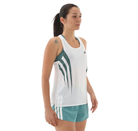 JZ8034-K adidas Adızero A Sgl W Kadın T-Shirt Beyaz