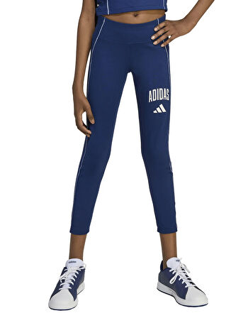 adidas Koyu Mavi Kız Çocuk Tayt JM5937 JG OPT COL LEG