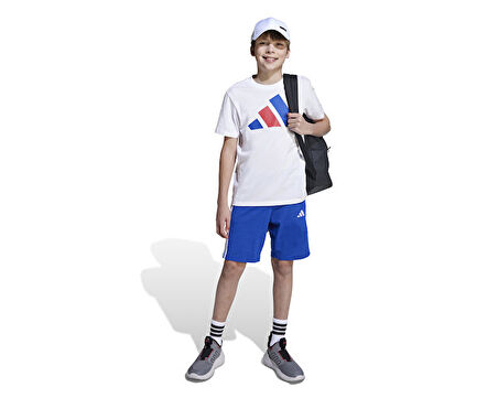 adidas J Bl Tee 160 Çocuk Günlük Tişört JY0298 Beyaz