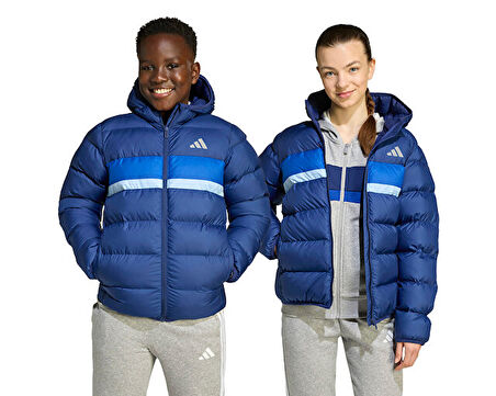 adidas J Sd Jkt Çocuk Günlük Mont JL7431 Lacivert