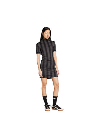 adidas Kadın Siyah Dress Elbise JW7315