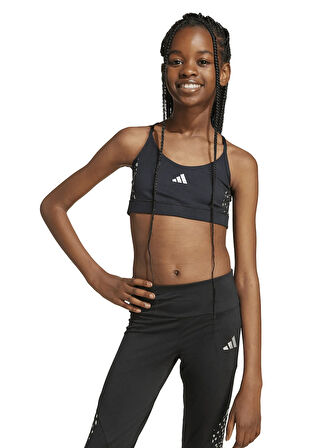 adidas Düz Siyah Kız Çocuk Sporcu Büstiyer JM5944 JG TR-ES GL BRA