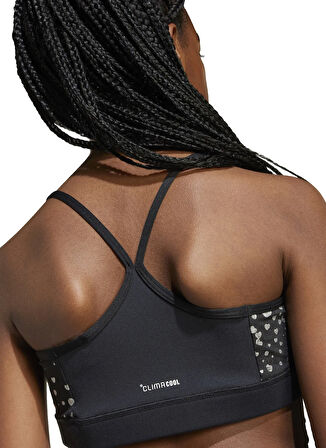 adidas Düz Siyah Kız Çocuk Sporcu Büstiyer JM5944 JG TR-ES GL BRA