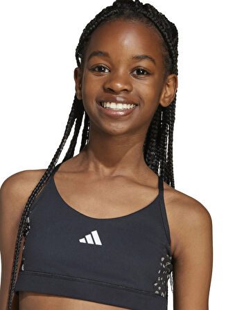adidas Düz Siyah Kız Çocuk Sporcu Büstiyer JM5944 JG TR-ES GL BRA