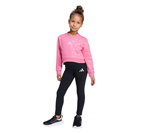 JW2419-C adidas Lg Glam Set &amp;Ccedil;ocuk Eşofman Takımı Pembe