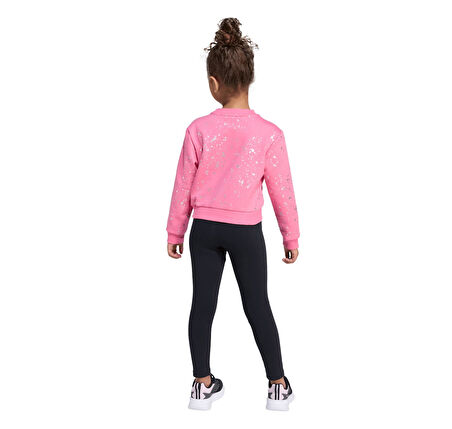 JW2419-C adidas Lg Glam Set &amp;Ccedil;ocuk Eşofman Takımı Pembe