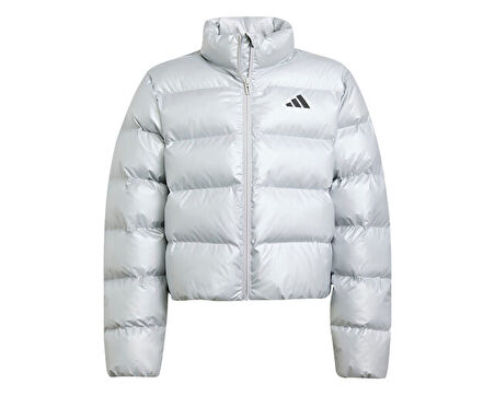 adidas J Sd Glam Jkt Çocuk Günlük Mont JM1670 Gri