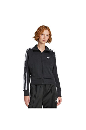 adidas Kadın  Siyah  Ceket FIREBIRD TT JY2613