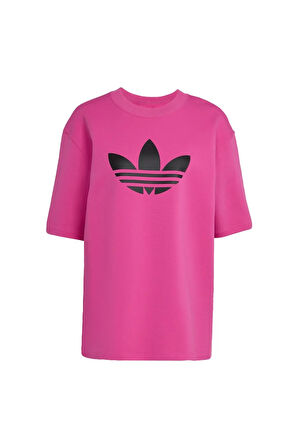 adidas Kadın  Pembe  T-shirt SPACER TRF TEE JV7224