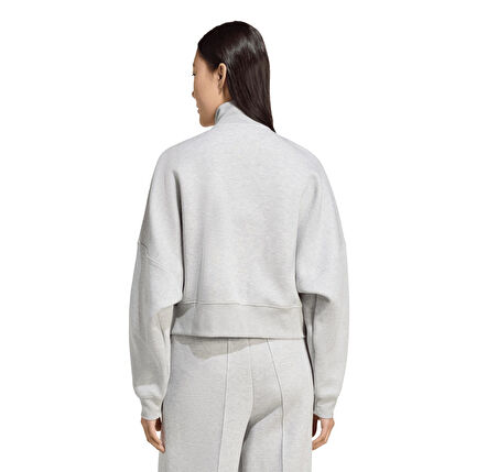 JW3606-K adidas 3 Strıpes Zıpup Kadın Ceket Gri