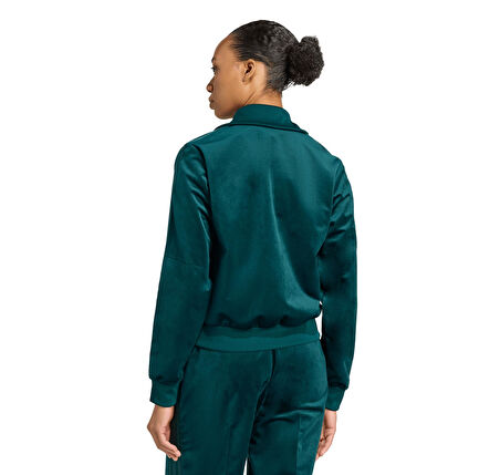 JY2589-K adidas Velvet Tt Kadın Ceket Yeşil
