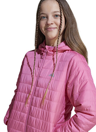 adidas Pembe Kız Çocuk Mont JL7445 J ESS L PAD JKT