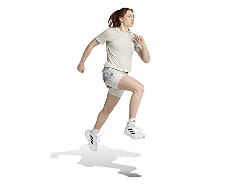 adidas Otr Mel Tee W Kadın Koşu Tişörtü JN9606 Gri