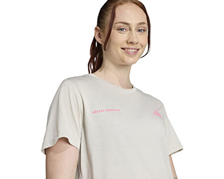 adidas Otr Mel Tee W Kadın Koşu Tişörtü JN9606 Gri