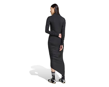 adidas Ruched Maxi Kadın Günlük Elbise JW2806 Siyah