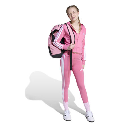 Adidas Çocuk Eşofman Üstü 3 Stripes French Terry Full Zip Cr