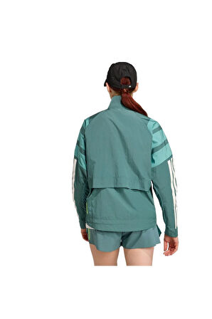 adidas Kadın Yeşil  ADIZERO A JKT W HZ3694