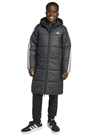 adidas Siyah Kız Çocuk Mont JW2484 J LONG COAT