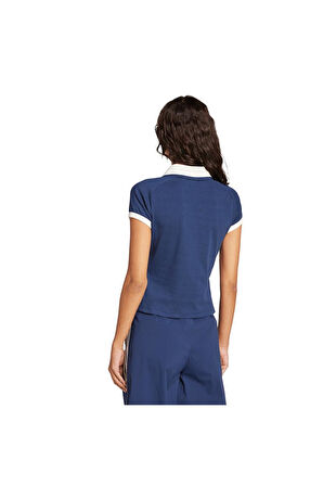 adidas Kadın  Mavi  Polo T-shirt SHORT POLO JY2829