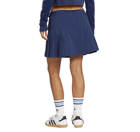 JW5141-K adidas Pleated Skırt Kadın Elbise - Etek Lacivert