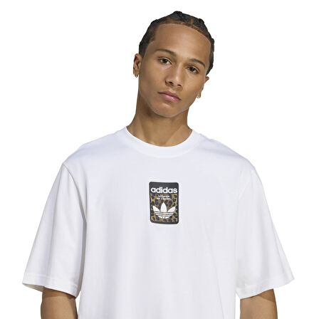 Adidas Erkek Günlük T-shirt Leo Oversized Tee Jv7570