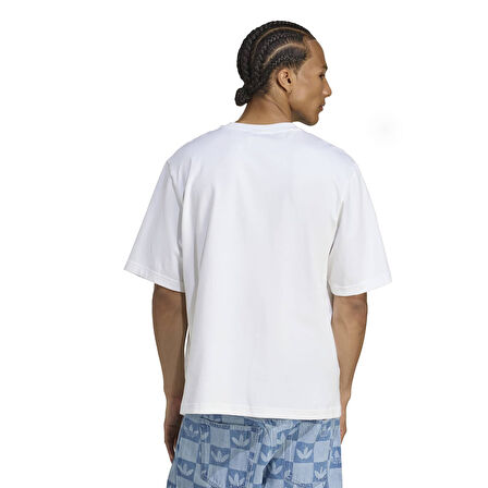 Adidas Erkek Günlük T-shirt Leo Oversized Tee Jv7570
