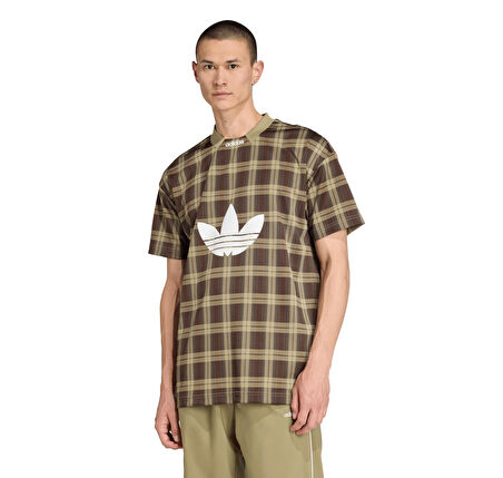 JV7747-E adidas Graphıc Lo Tee Erkek T-Shirt Kahve