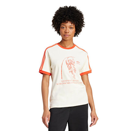 JY2846-E adidas 1983 Tee Kadın T-Shirt Beyaz