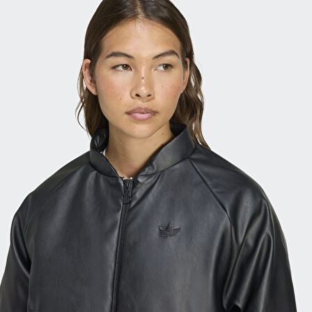 adidas JX5332 PLEATHER BOMBER Kadın Mont