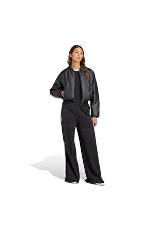 adidas Kadın  Siyah  Mont PLEATHER BOMBER JX5332