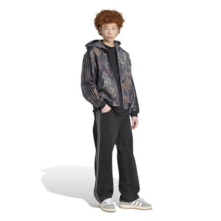 Adidas Erkek Günlük Kapşonlu Eşofman Üstü Camo Hooded Full-Zip Jy2775