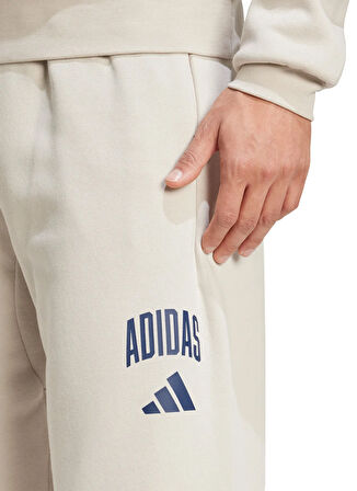 adidas JM9177 M COLLEGIATE PT Bej Lastikli Bel Erkek Eşofman Altı