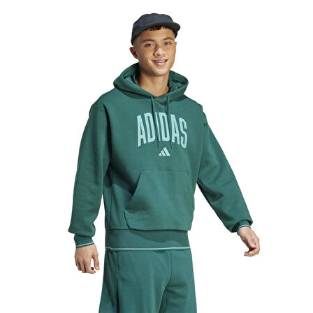 Adidas Erkek Hoodie Collegiate