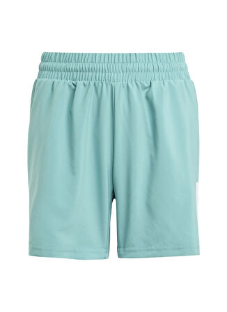 adidas Elastik Bel Normal Turkuaz Erkek Çocuk Şort JX8208 B CLUB 3S SHORT