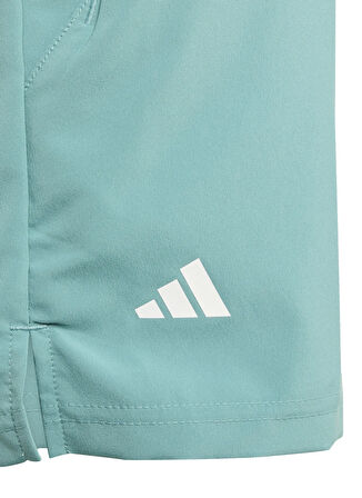 adidas Elastik Bel Normal Turkuaz Erkek Çocuk Şort JX8208 B CLUB 3S SHORT