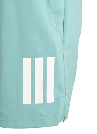 adidas Elastik Bel Normal Turkuaz Erkek Çocuk Şort JX8208 B CLUB 3S SHORT