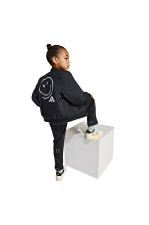 adidas  Çocuk  Siyah  Ceket LK SMI JACKET JL8839