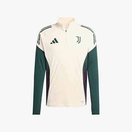 adidas Juventus Tiro 25 Competition Training Erkek Bej Futbol Eşofman Üstü