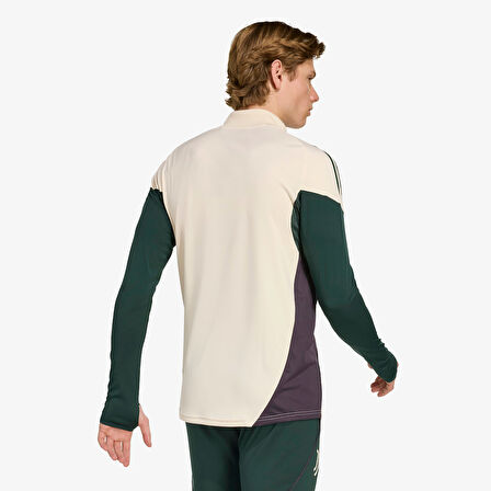 adidas Juventus Tiro 25 Competition Training Erkek Bej Futbol Eşofman Üstü