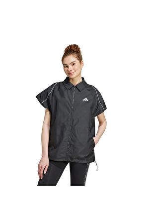 adidas  Kadın Siyah  Polo T-shirt W STADIUM COVER JL6889