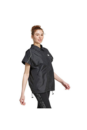 adidas  Kadın Siyah  Polo T-shirt W STADIUM COVER JL6889